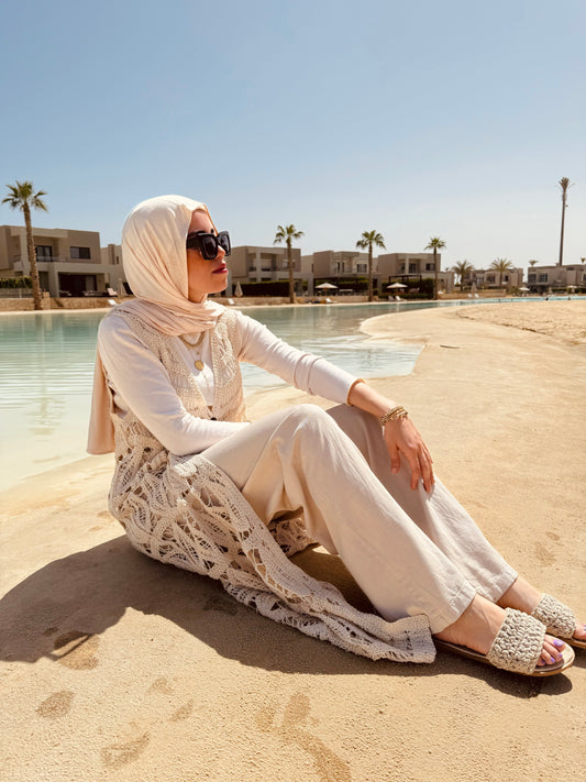 Seashell Crochet Vest