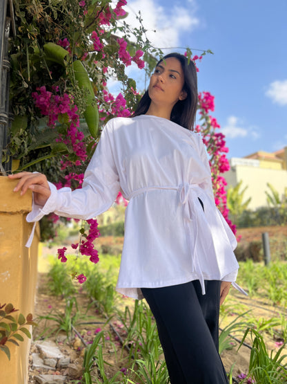 White Puffy T-Shirt