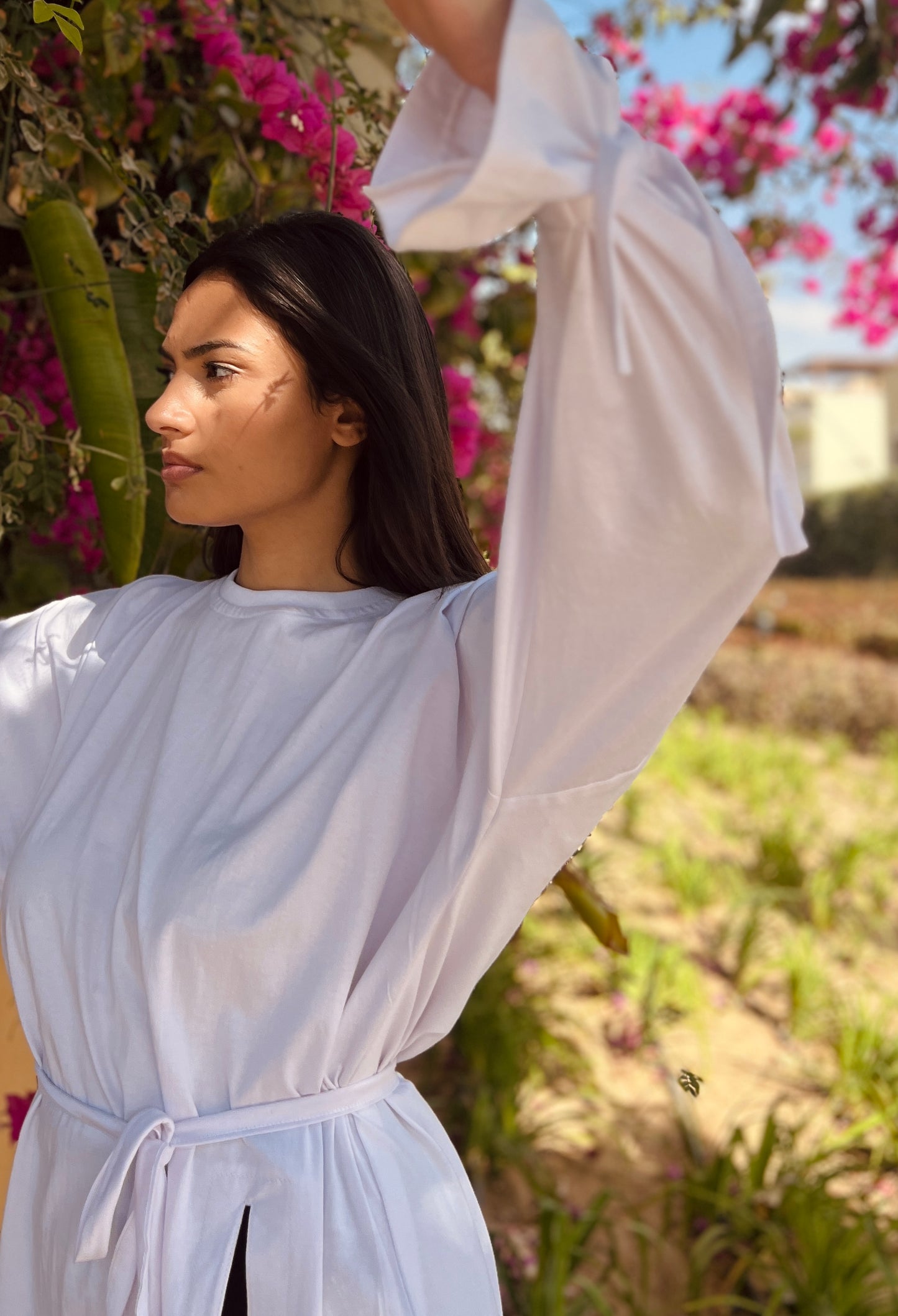 White Puffy T-Shirt
