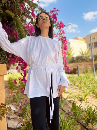 White Puffy T-Shirt