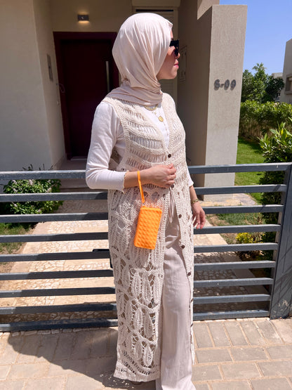 Seashell Crochet Vest