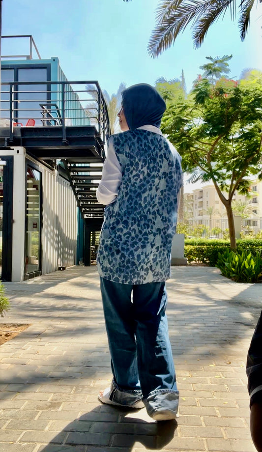 Leopard Vest