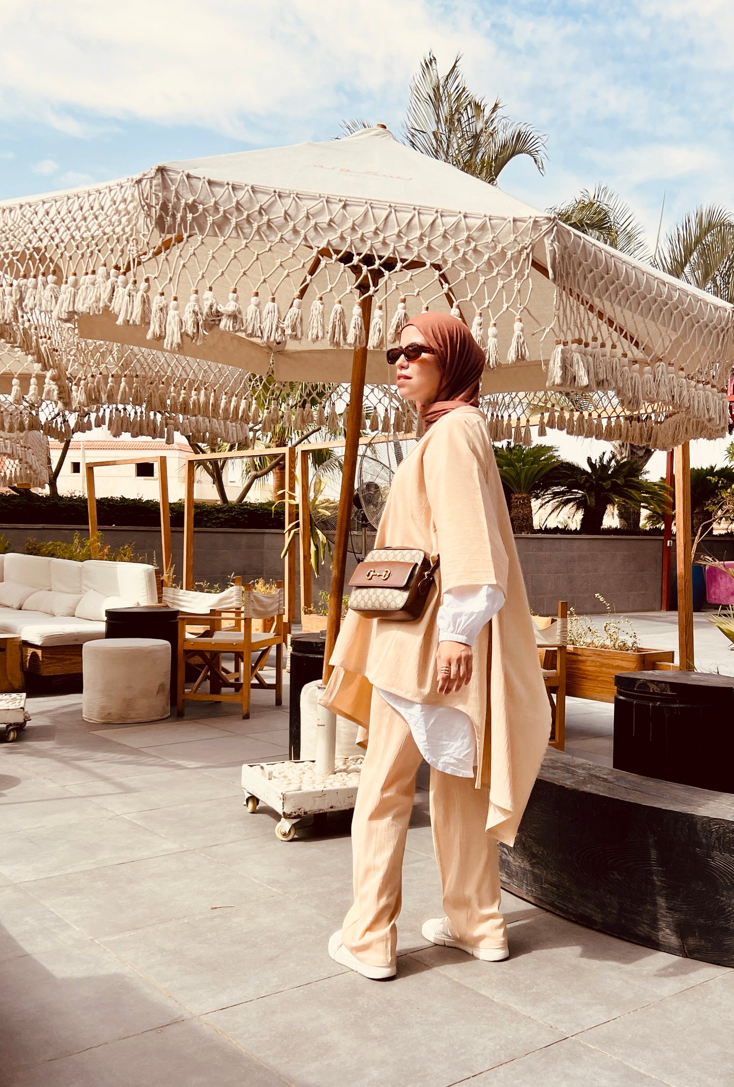 Beige Lilya Set