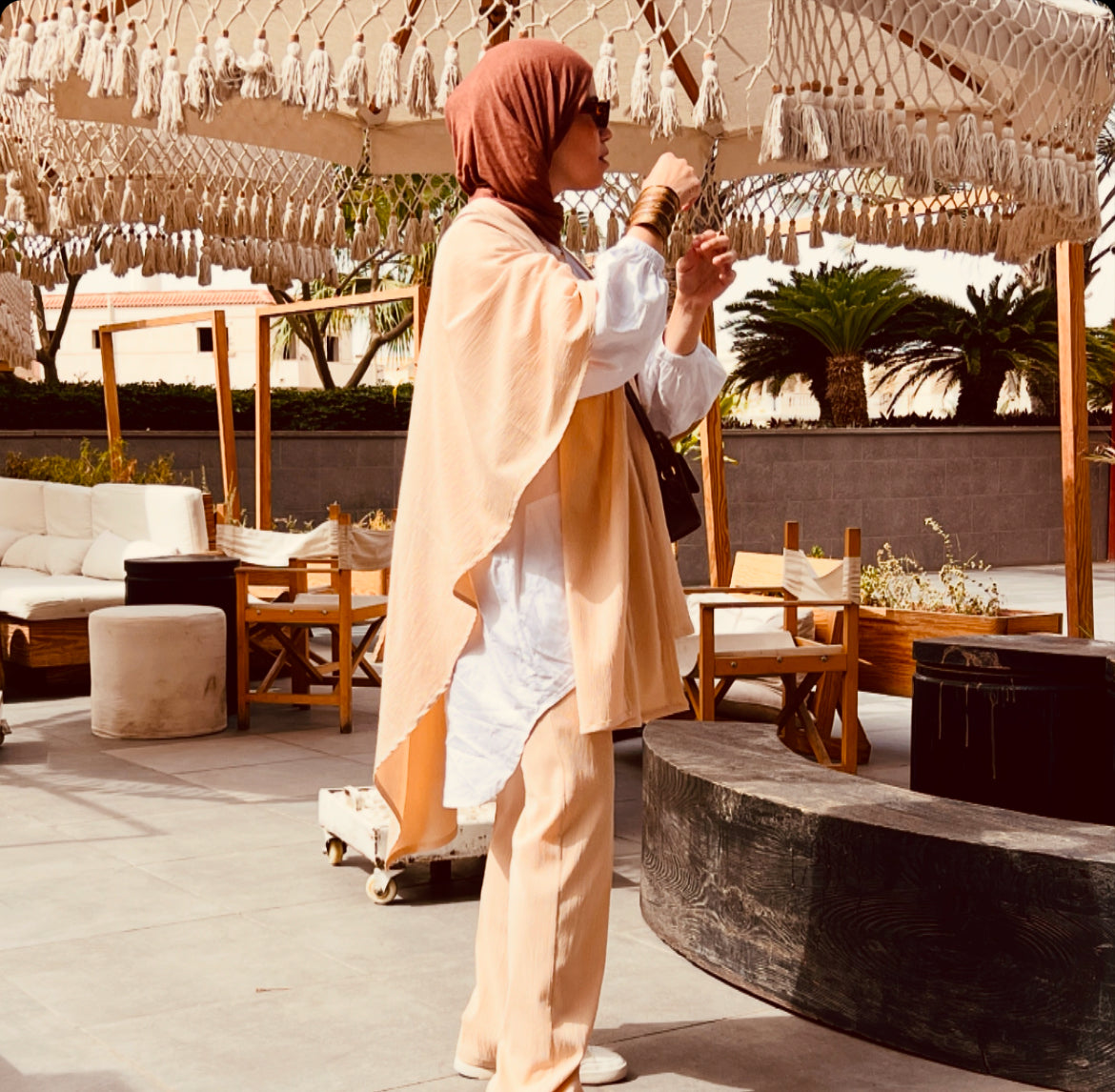 Beige Lilya Set